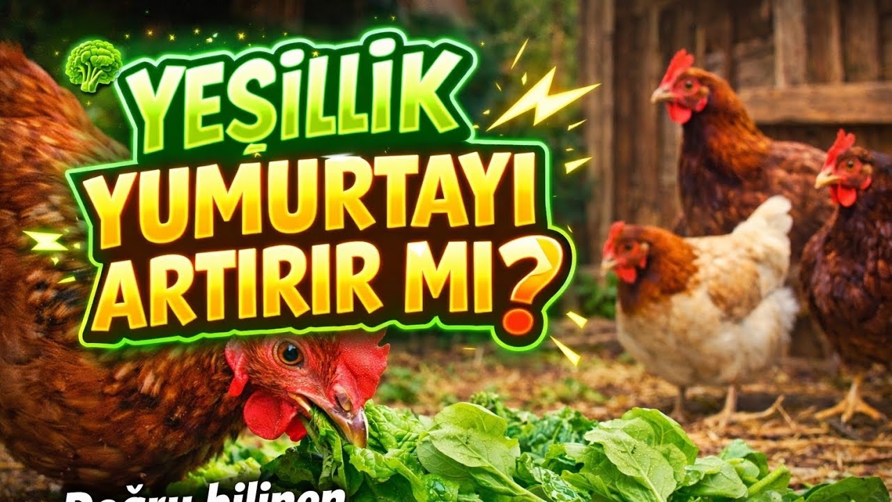 Yeşillik Yumurtayı Arttırır mı?