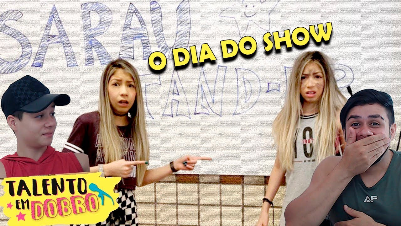 REAGINDO | WEBSERIE - O DIA DO SHOW - TALENTO EM DOBRO
