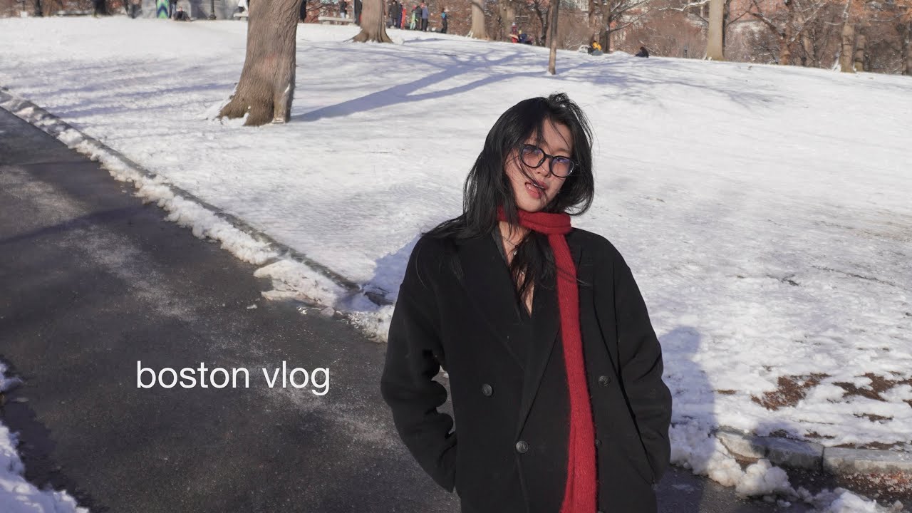 ☃️ winter in Boston (vlog) 