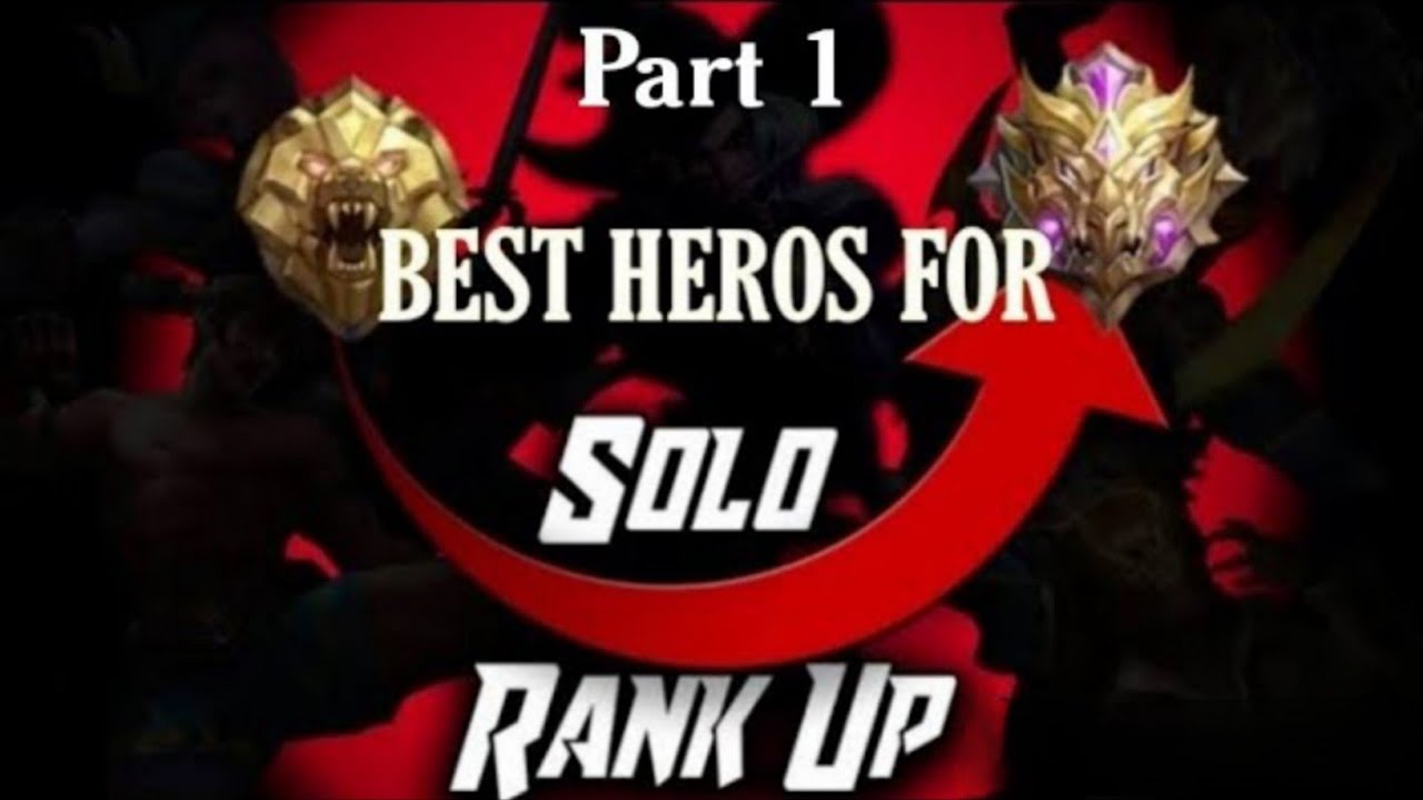 5 Best hero for solo rank up in mobile legends 2021 | best hero For rank up fast in mobile legends