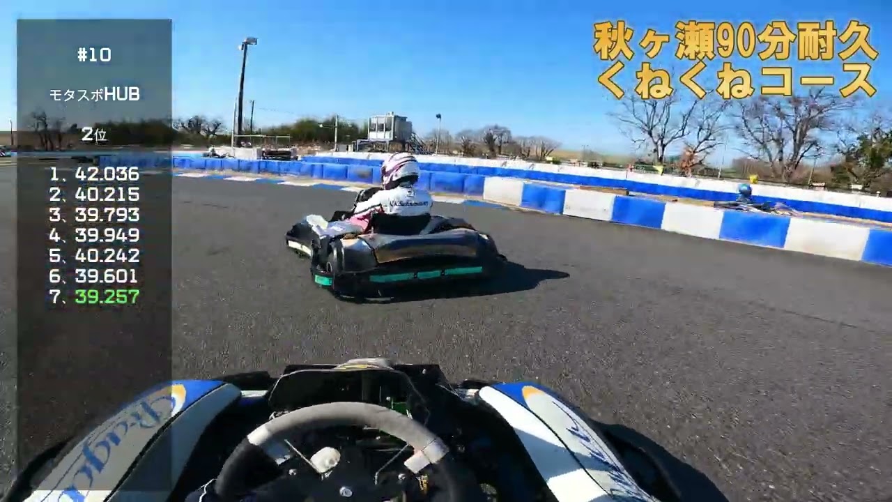 伝説のレイアウトが十数年ぶりに復活！くねくね耐久（いとう1走目）