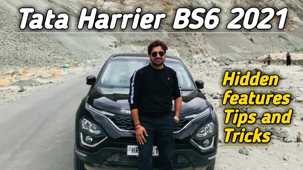 Tata Harrier 2021|BS6|Hidden Function & Features| Tips and tricks| Useful information| Dark edition|