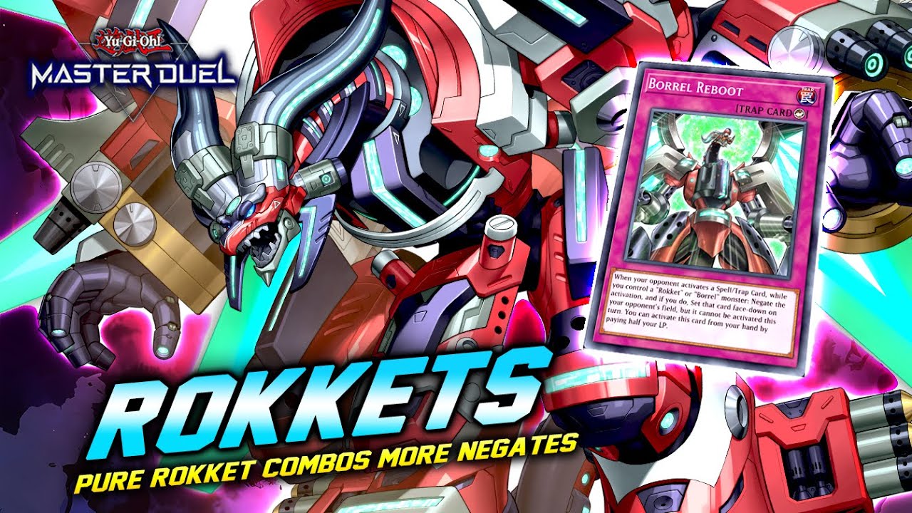 NEW PURE ROKKETS DECK COMBO - DOUBLE BOSS LINK-5 MONSTER 🔥 [Master Duel]