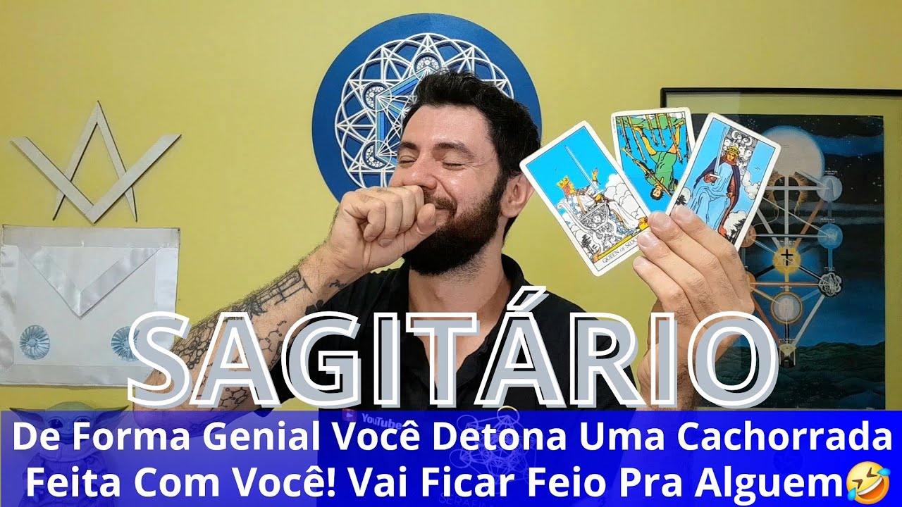 ♐SAGITÁRIO-DE FORMA GENIAL VC DETONA COM UMA CACHORRADA FEITA COM VOCÊ! VAI FICAR FEIO PRA ALGUÉM🤣