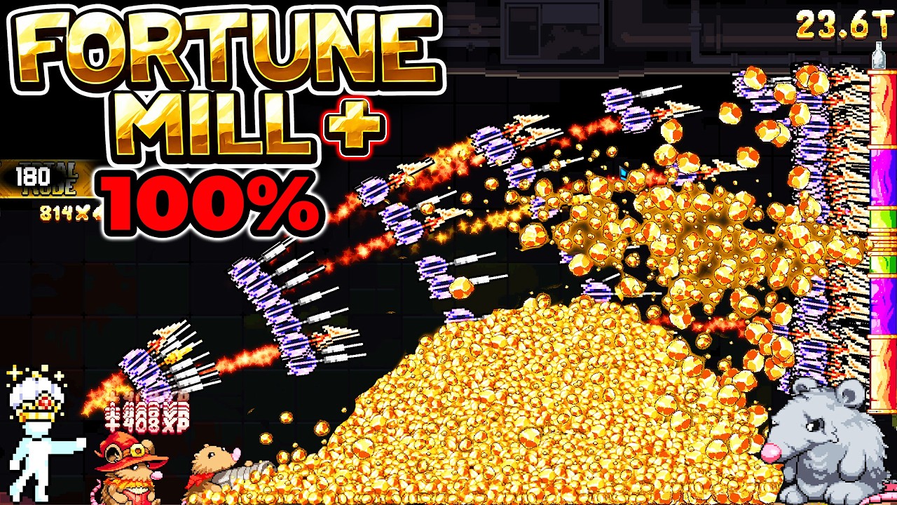 I 100% Fortune Mill EXTREME Mode where EVERYTHING is CRAZY
