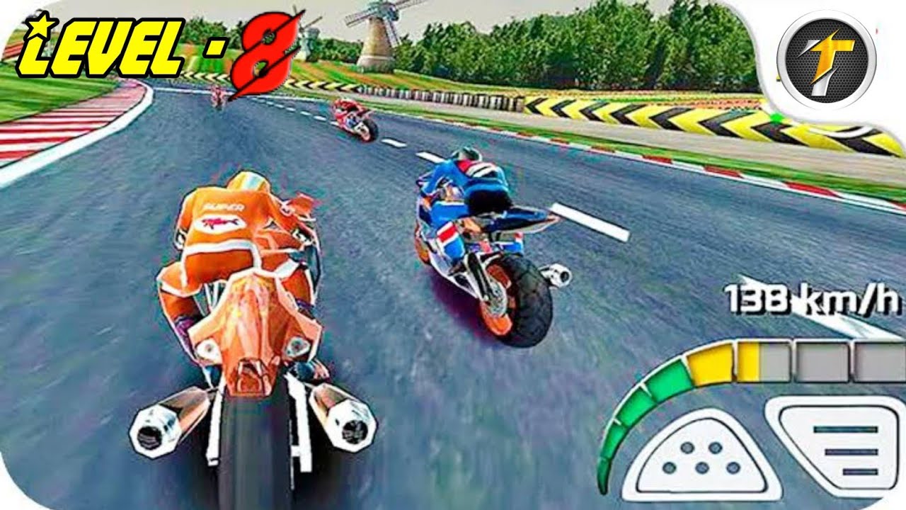 Real Bike Racing - AGS4 Racing. Level - 8