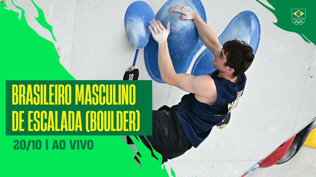 CAMPEONATO BRASILEIRO DE ESCALADA BOULDER | MASCULINO | AO VIVO