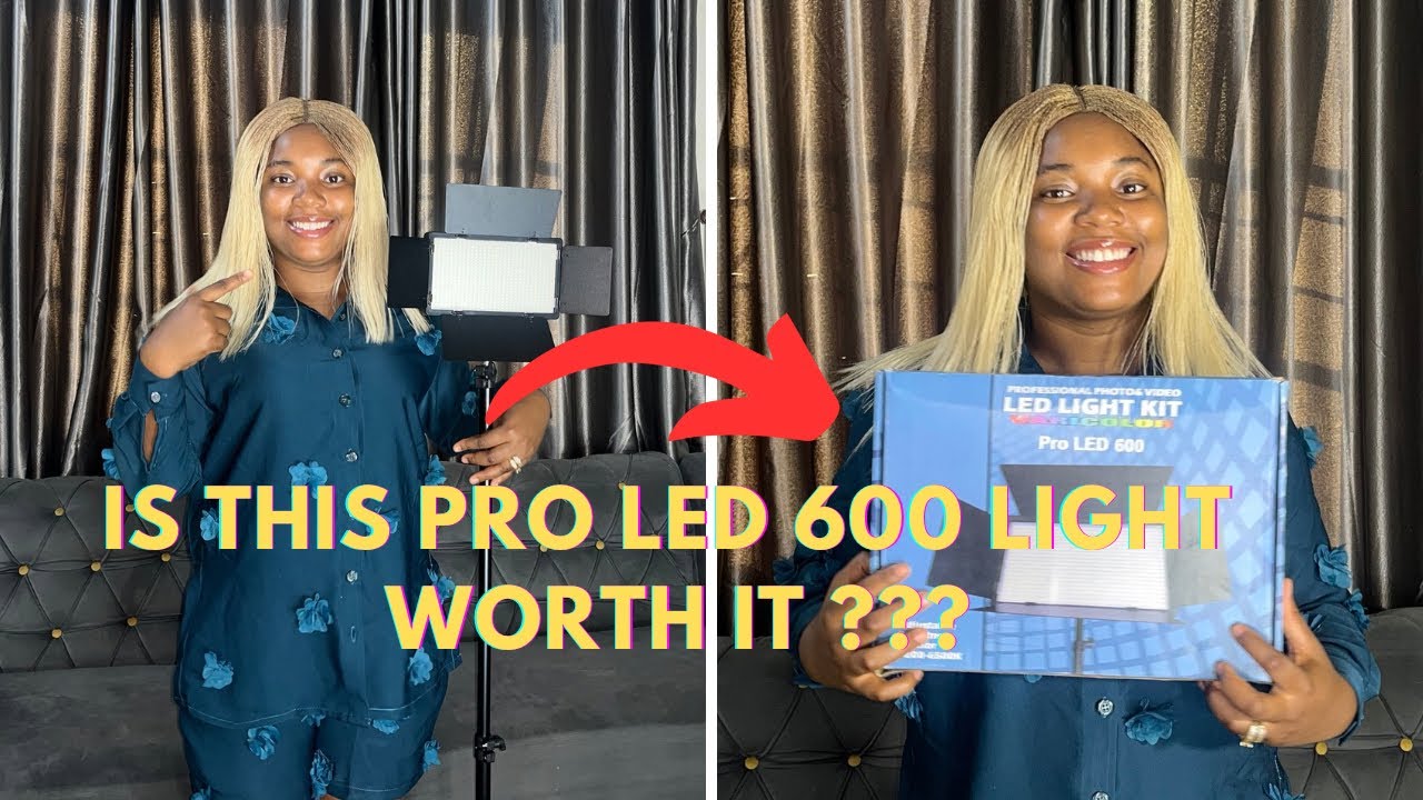 Should you buy this Pro LED 600 Light , Starting Content Creation on YouTube - Unboxing With Me !!!