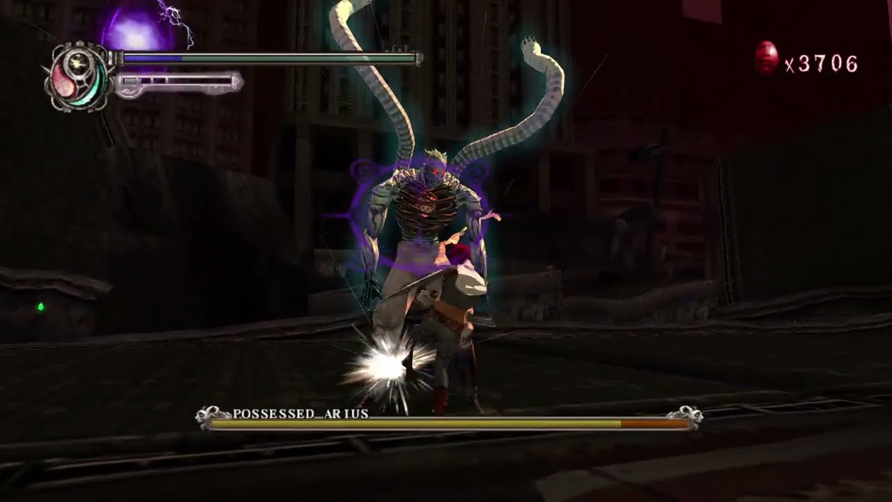 Possessed Arius Boss Fight - Lucia #devilmaycry