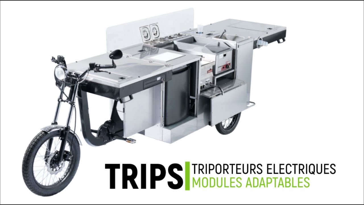 TRIPS Triporteur Vélo Streetfood