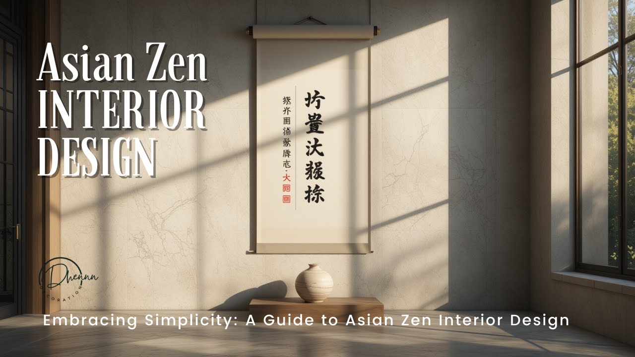 Asian Zen Interior Design: Transform Your Home into a Peaceful Retreat and Mindful Home