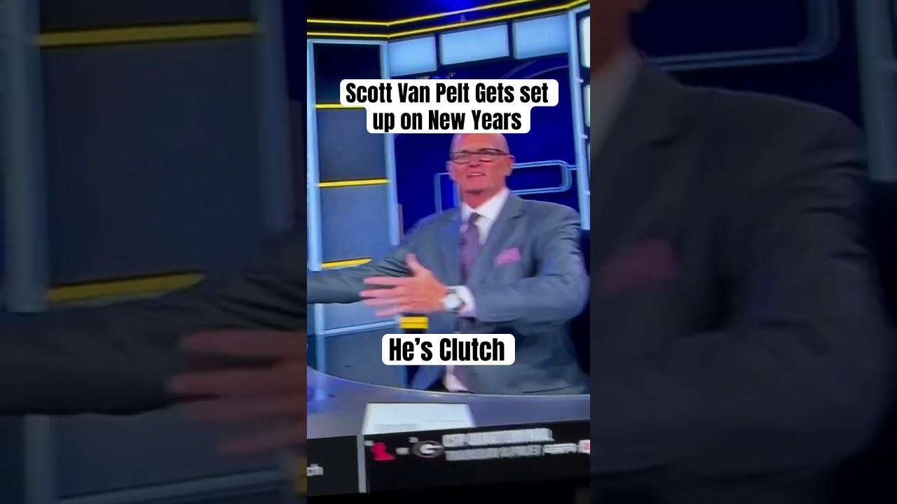 Scott Van Pelt of ESPN had a clutch save on New Years 2026
