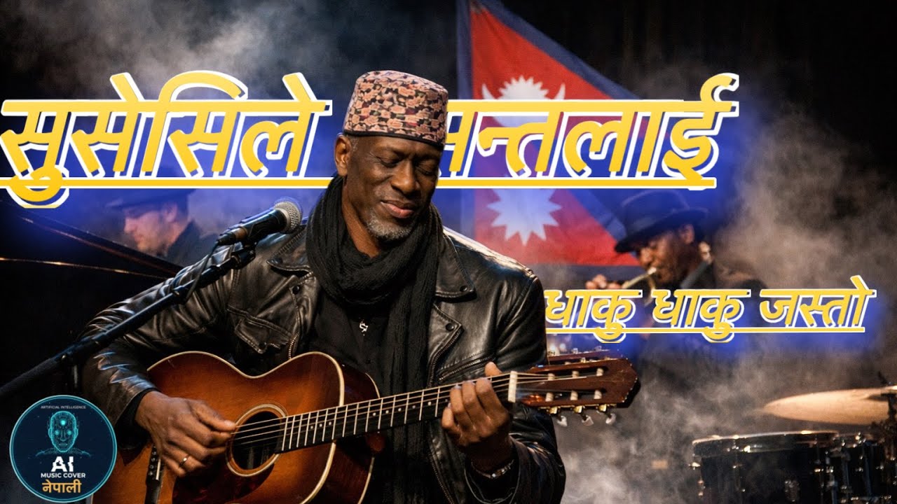 Suselile Basantalai Daku Daku jasto | AI Blues Cover