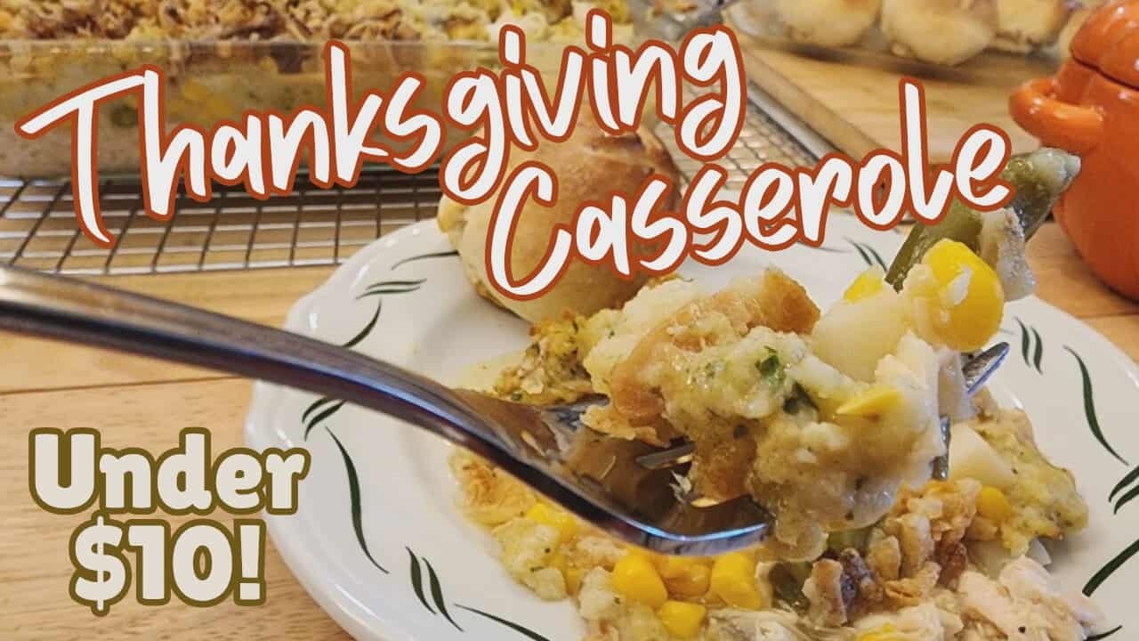 One Pan Thanksgiving Dinner Casserole / Best Thanksgiving Leftovers - The Hillbilly Kitchen