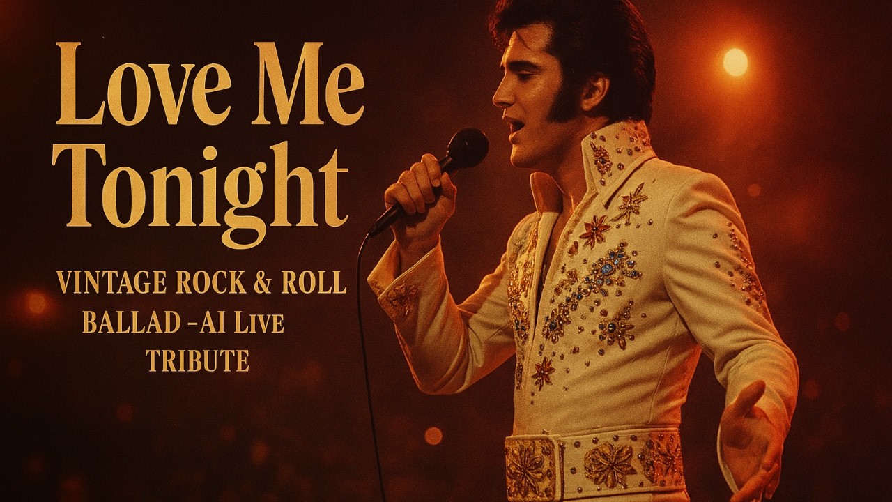Love Me Tonight | Vintage Rock & Roll Ballad (AI Live Tribute)