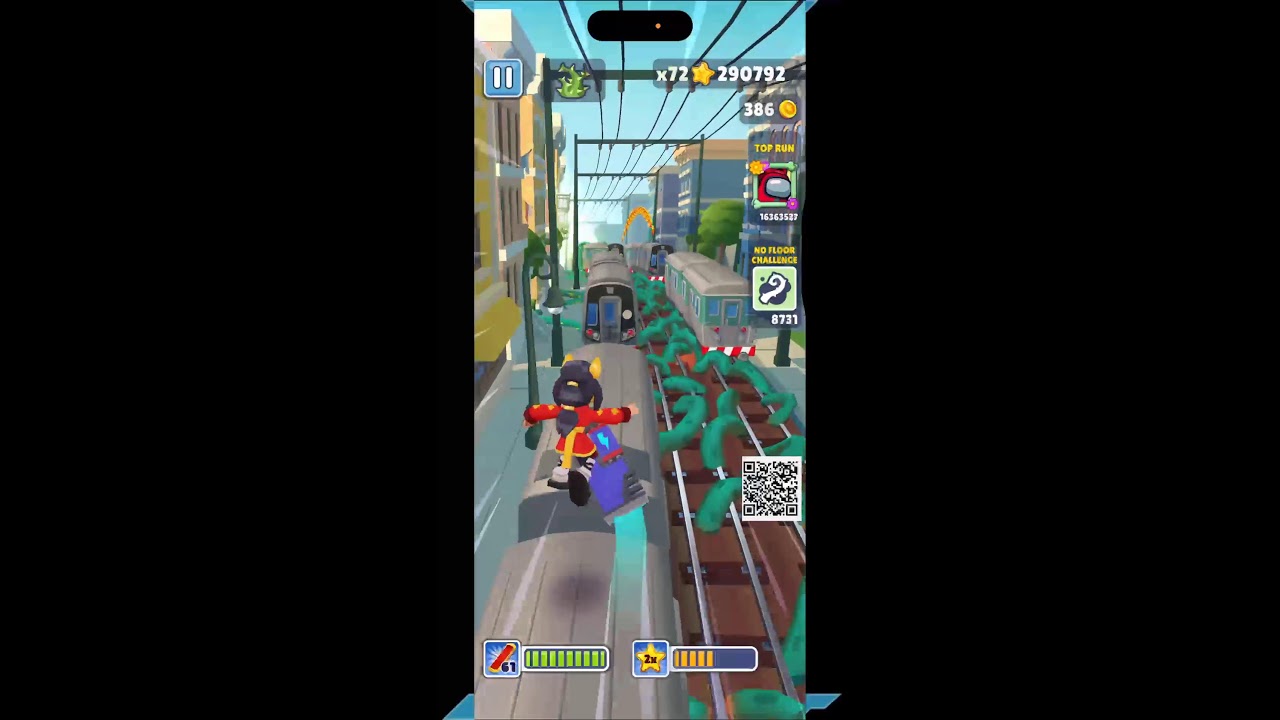 Impossible Subway Surf High Score Achieved   #shorts #gaming
