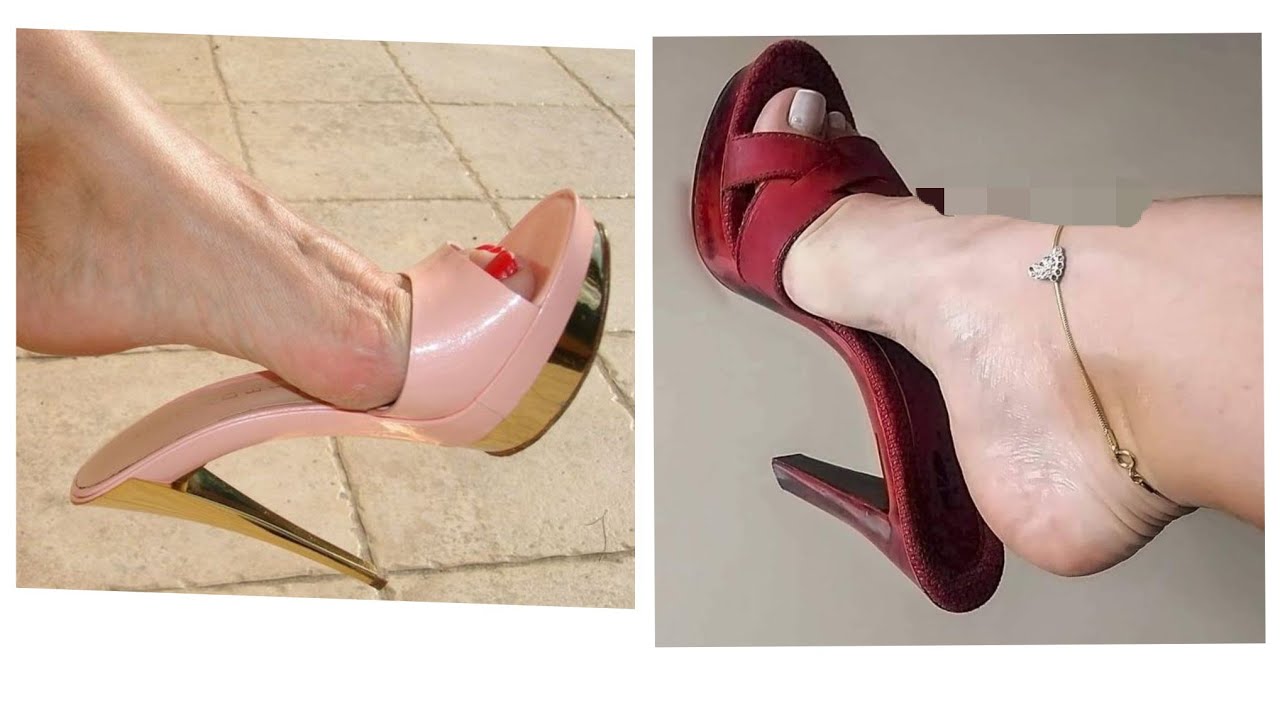 Sophisticated collection of platform high heel mule sandals for ladies #platformmules #wedgesandals.