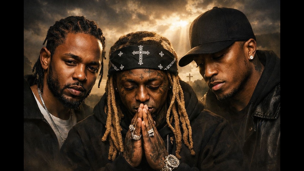 Kendrick Lamar ft. Lil Wayne and Lecrae - Still Under His Mercy (Lyrics video)