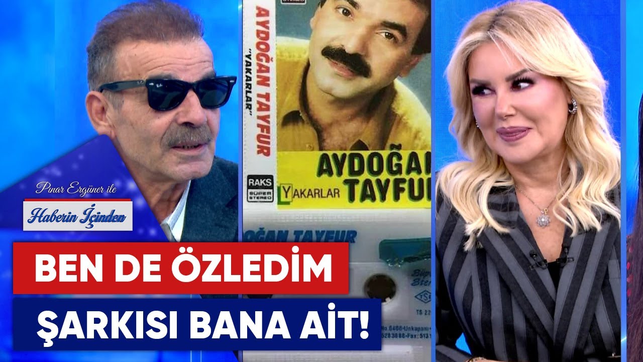 Ben de Özledim Şarkısı Gerçekte Kimin? Ferdi Tayfur'un Yeğeni Aydoğan Tayfur'dan Şarkı Benim İddiası