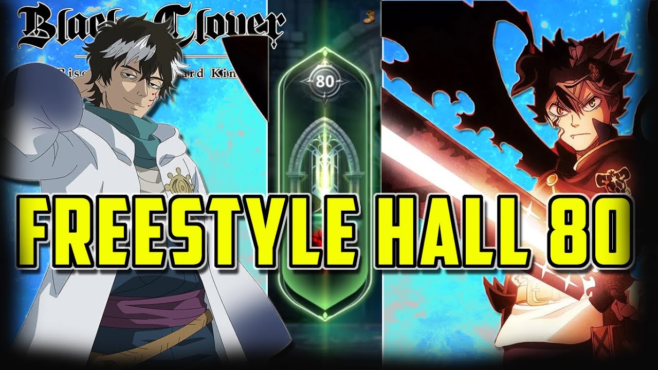 [F2P] SUPER Easy Hall Of Illusion Stage 80 Guide - Black Clover M