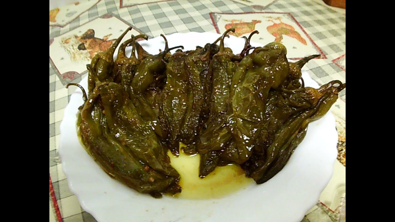 pimientos frito a la antigua