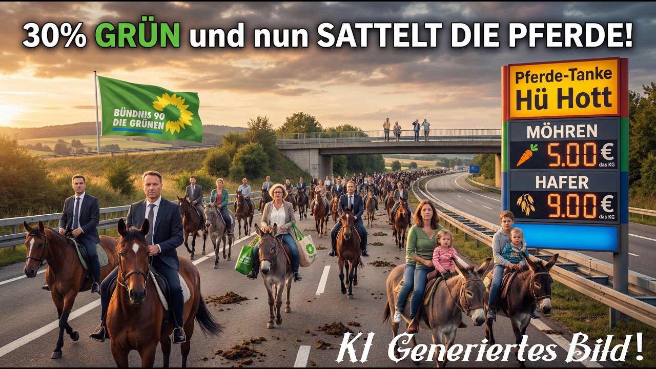 🐎 30% GRÜN gewählt? Dann sattelt die Pferde! | Satire Song Baden-Württemberg