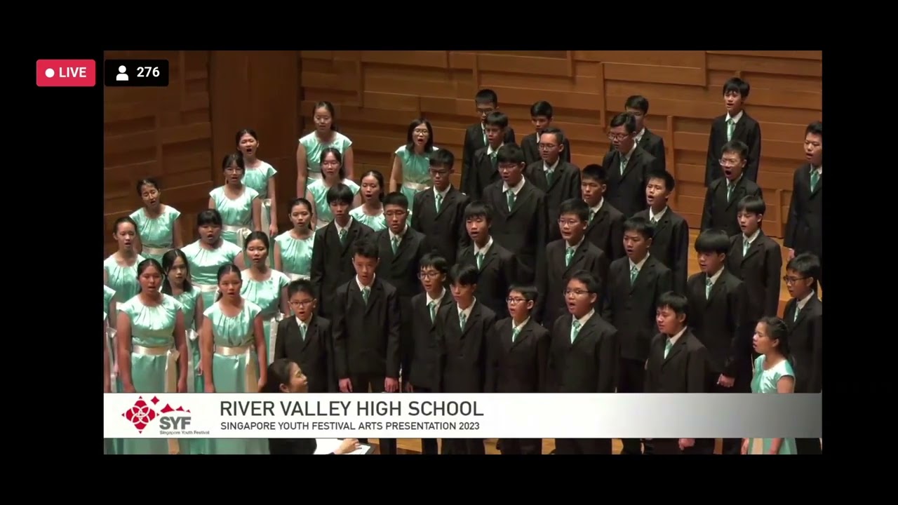 [SYF 2023] RIVER VALLEY HIGH SCHOOL (SECONDARY) CHOIR - MALAGUEÑA (FROM SUITE DE LORCA), OS JUSTI