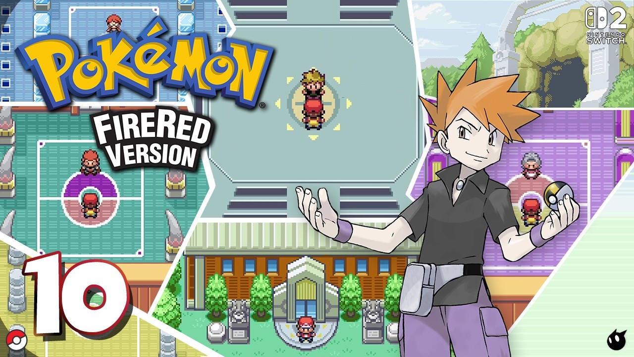 Pokémon Fire Red - Victory Road - Gameplay Walkthrough No Commentary Part 10
