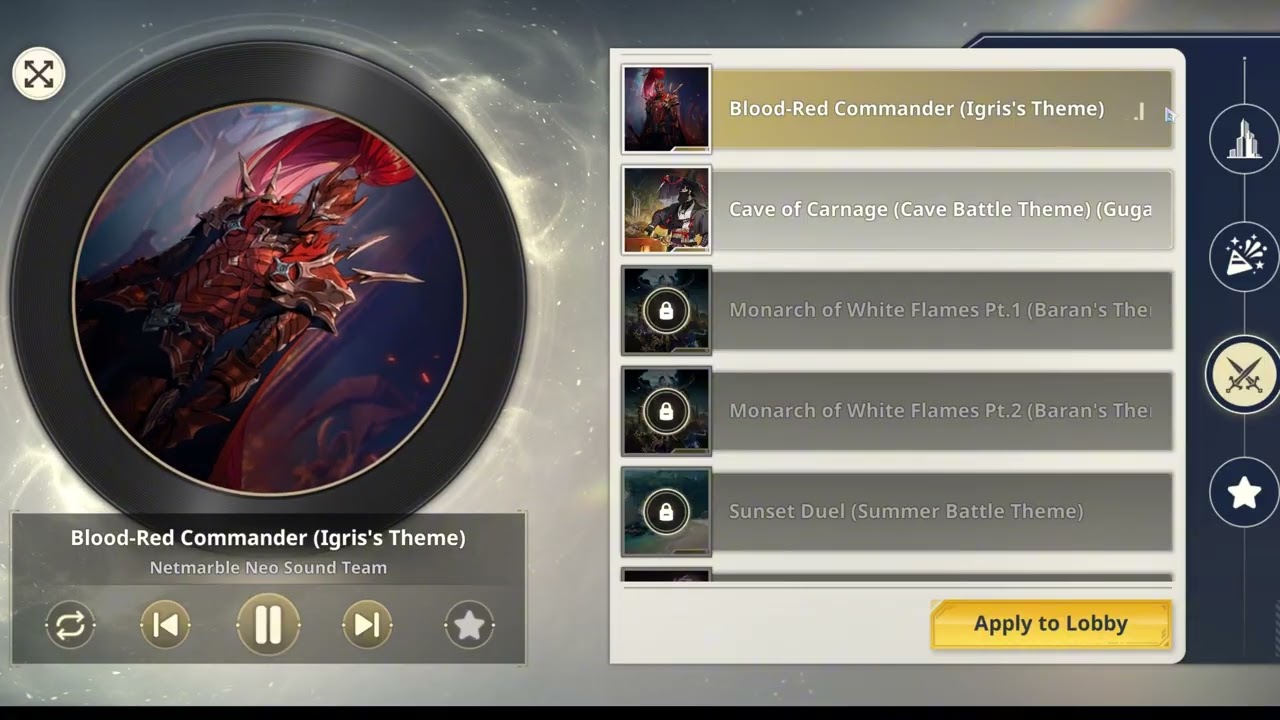 Blood Red Commander Igris&rsquo;s Theme &mdash; Solo Leveling: ARISE OST