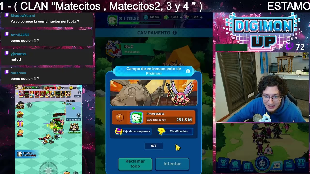 Guia Memoria tactica y campamento / Digimon up