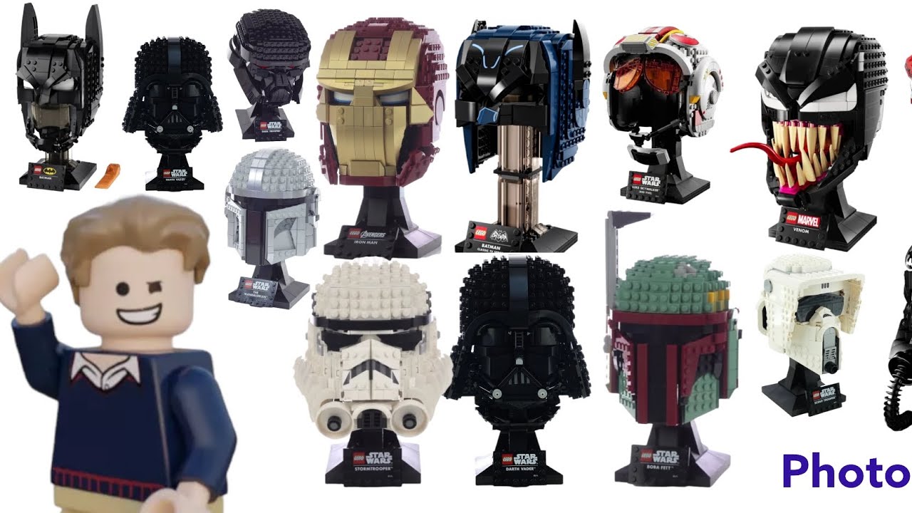 All 13 Lego Helmet Sets, RANKED From Worst To First (2022 Edition)
