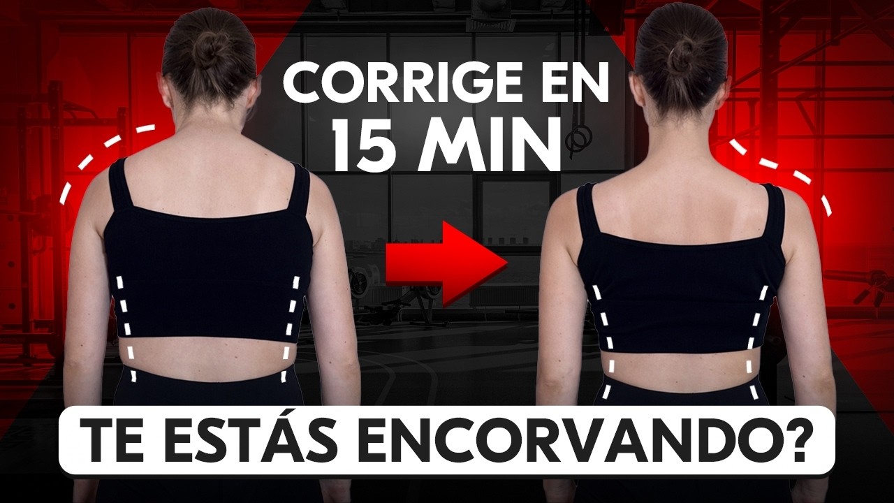 Si notas que te estás encorvando, corrige tu postura en 15 minutos❗