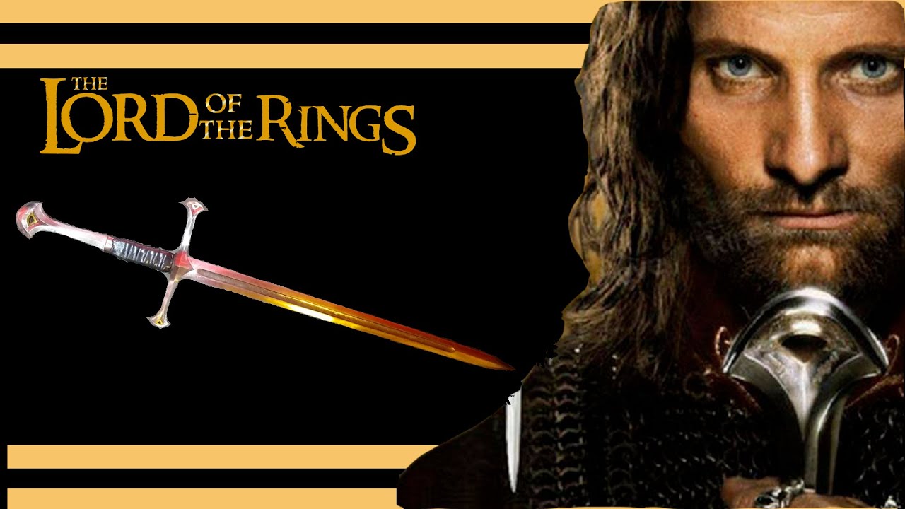 Como hacer a Andúril espada de Aragorn de -El señor de los anillos-