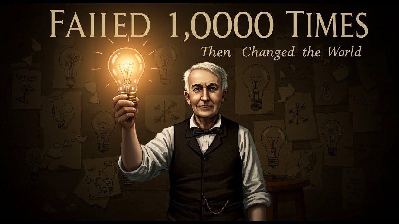 Thomas Edison: 1,000 Failures That Lit the World