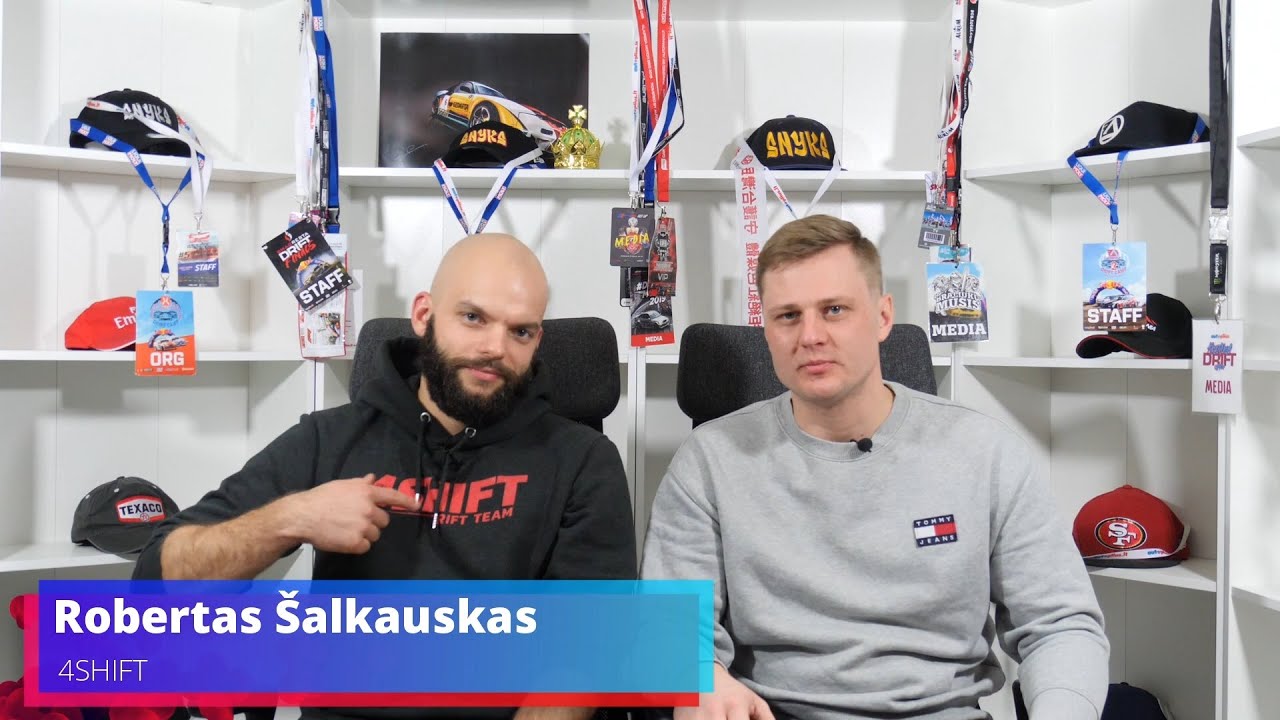 Ar drifteris gali komentuoti ? Svečiuose Robertas Šalkauskas 4SHIFT| S01E04