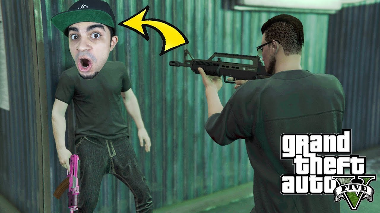 قراند 5 : دخلنا مقر عصابة و دمرناه GTA V !! 😱🔥