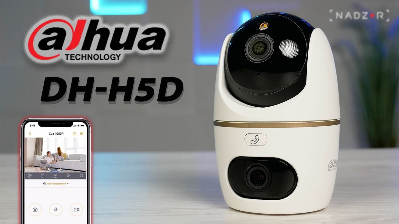 Камера з двома об'єктивами Dahua DH-H5D-5F 5МП — варта уваги? Огляд + тест відео.