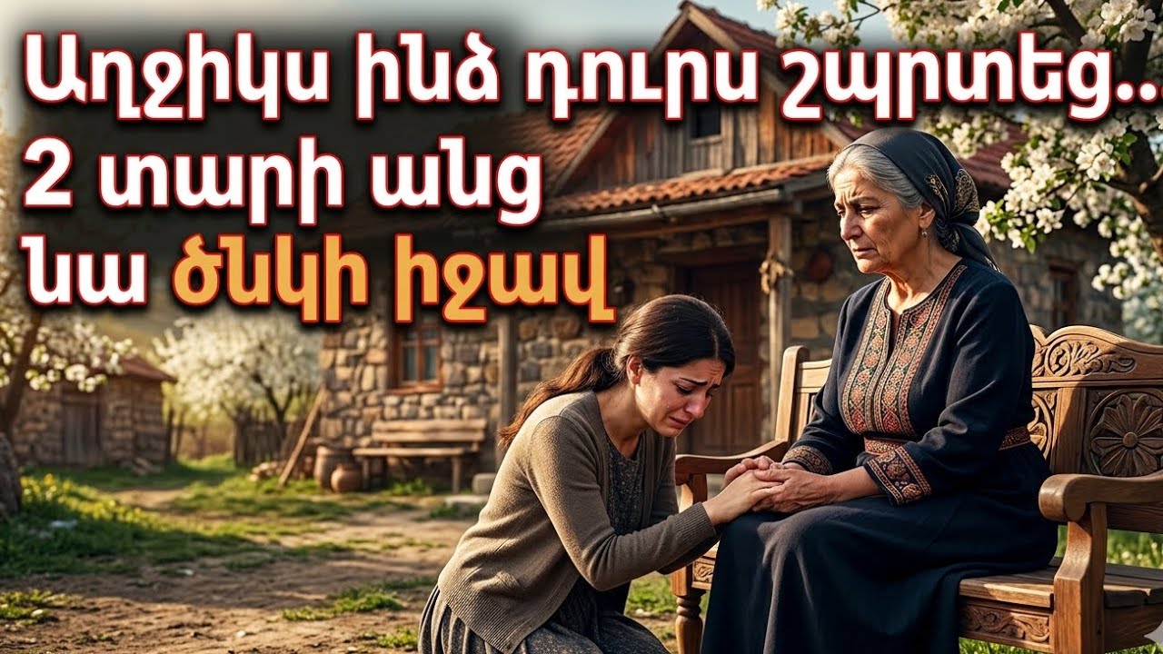 Աղջիկս ինձ դուրս շպրտեց… 2 տարի անց նա ինձ խնդրեց օգնել ծնկի իջած