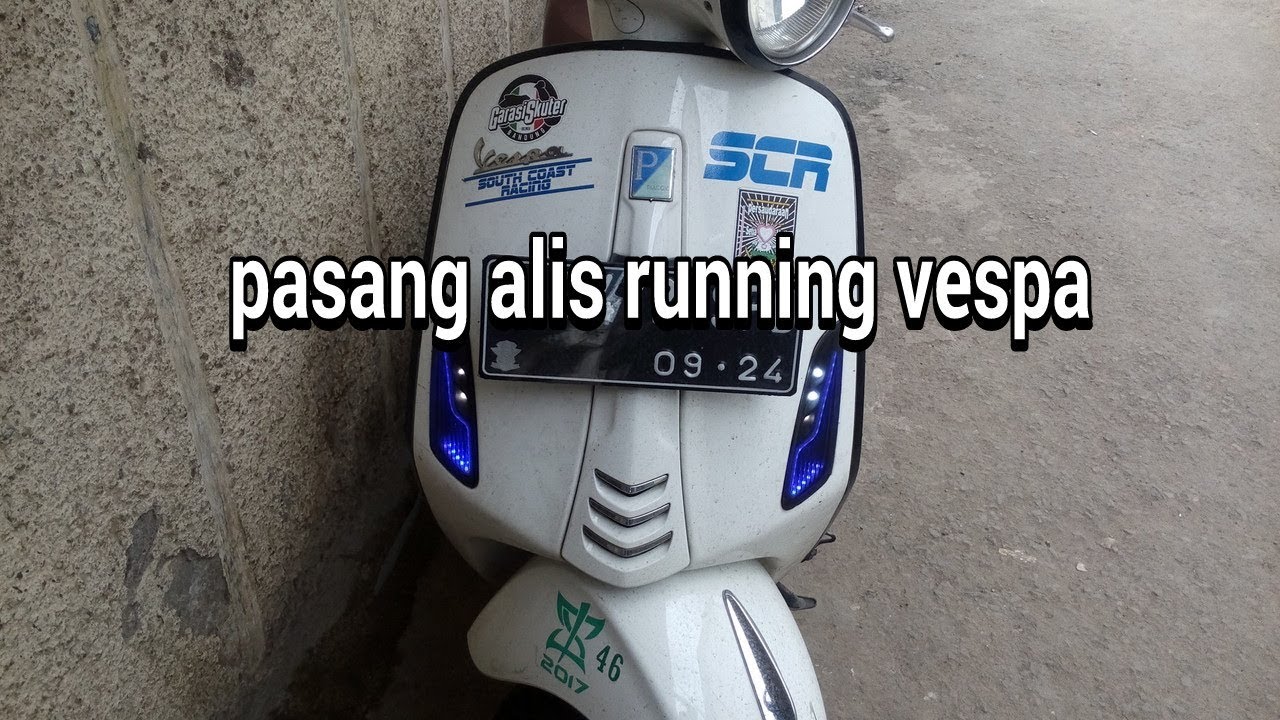 tutorial pasang alis vespa matik