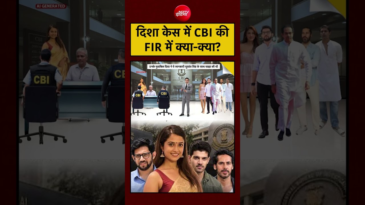 Syed Suhail | Disha Salian Case: दिशा केस में CBI की FIR में क्या-क्या? ?| Thackeray| CBI | SUSHANT
