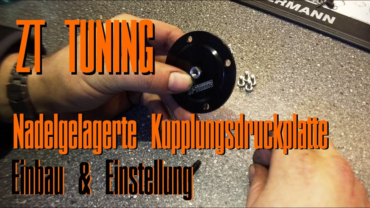 ZT Tuning nadelgelagerte Kupplungsdruckplatte | Einbau & Einstellung | Simson S51