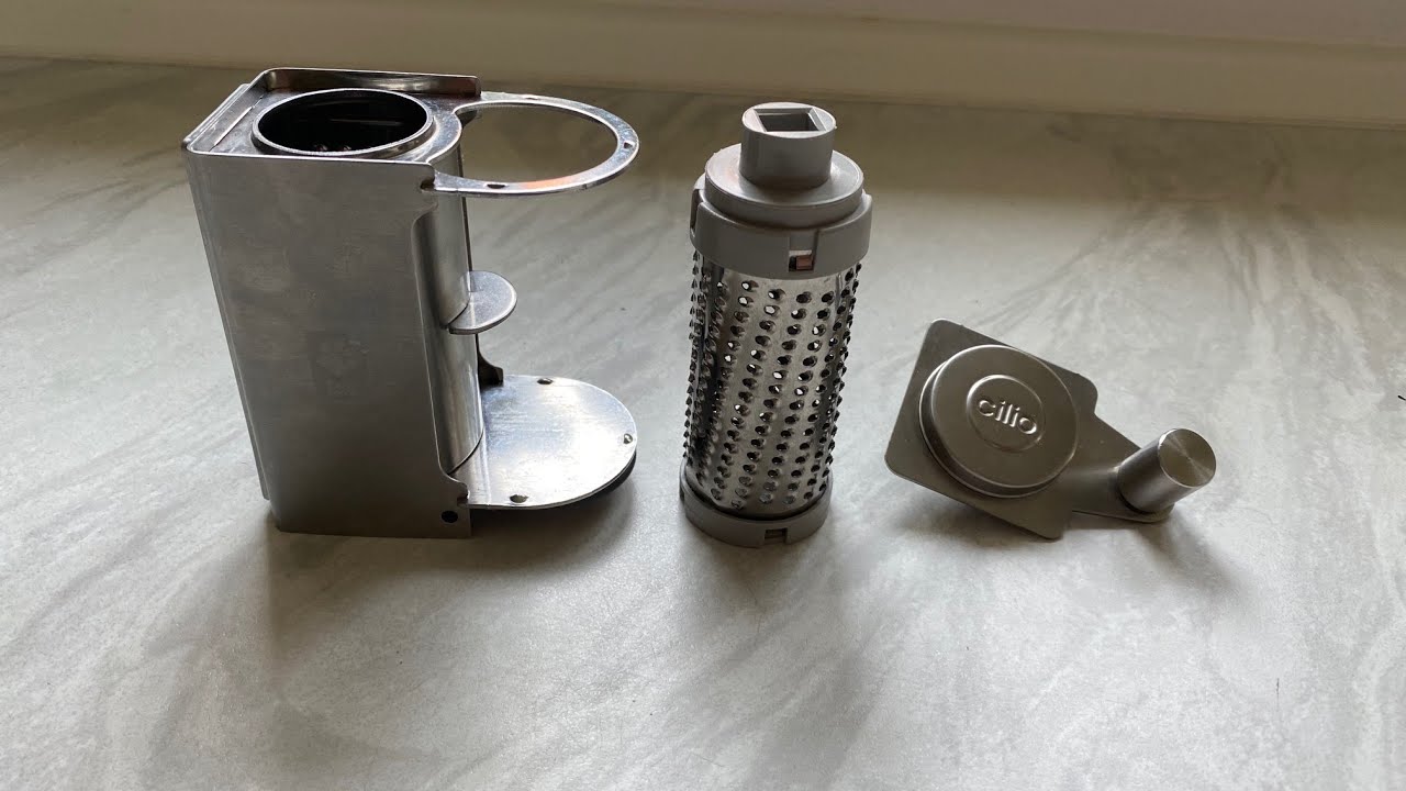 Cilio Käsereibe Deluxe  demontieren und reinigen