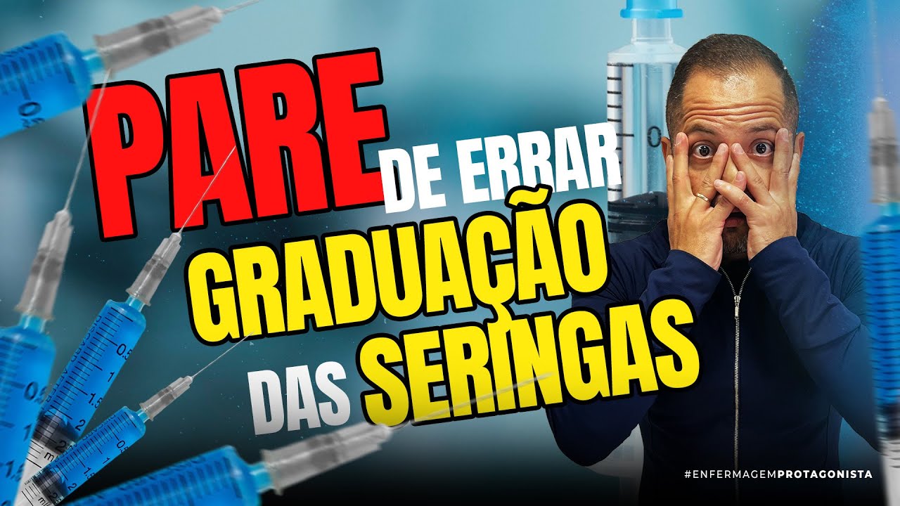 Graduação das Seringas NA PRÁTICA