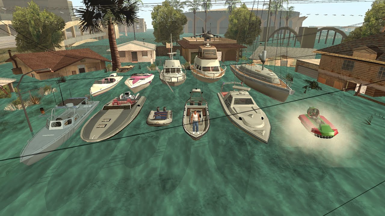 How To Get All Boats In Gta San Andreas