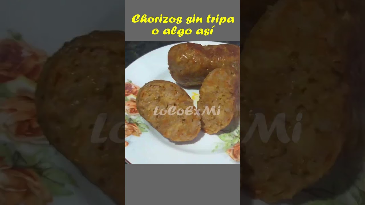 Short-Chorizos sin tripa o algo as&iacute;