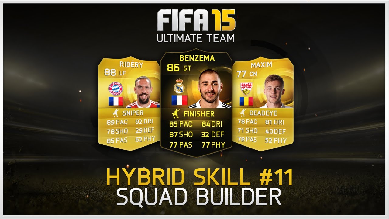 FIFA 15 - Hybrid Skill Squad Builder #11