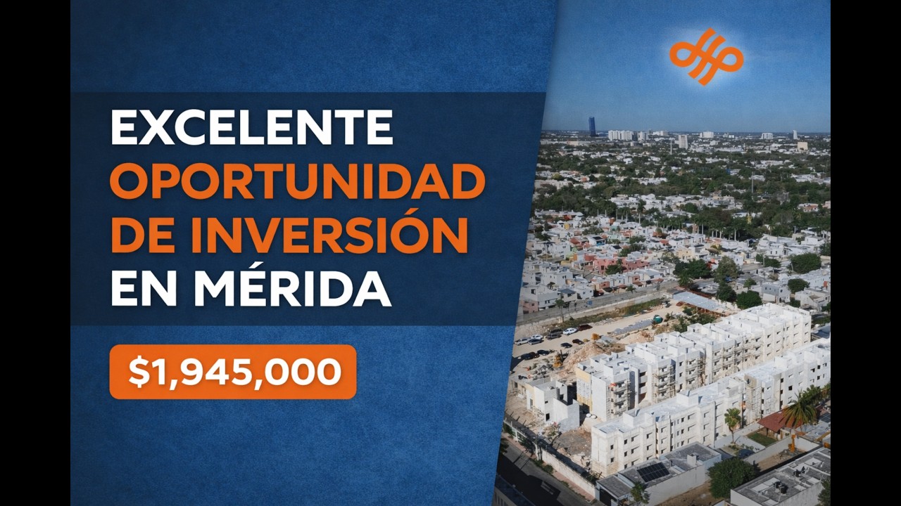 Apartamentos dentro de Mérida desde 1.9 MDP