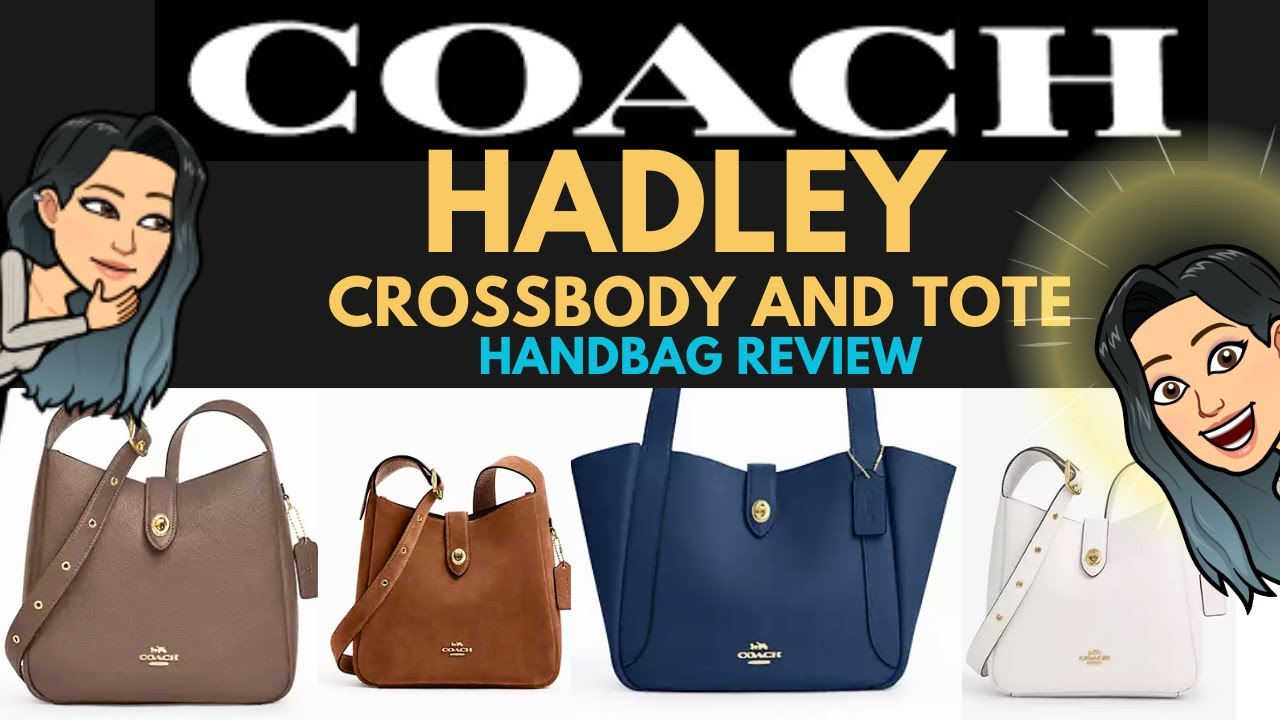 Обзор сумки Coach HADLEY CROSSBODY и сумки-тоут HADLEY 👜 Лучшая находка в аутлете Coach? 💖 #Coach...