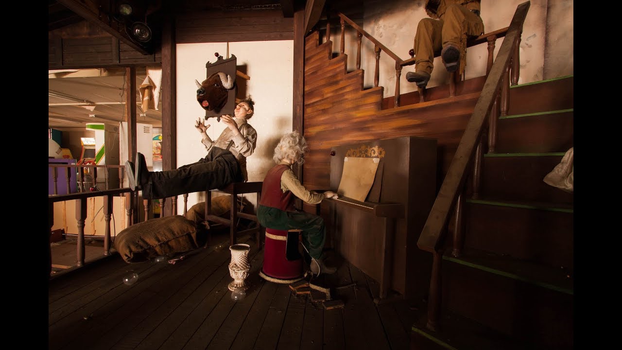 Abandoned West World l A japanese theme park