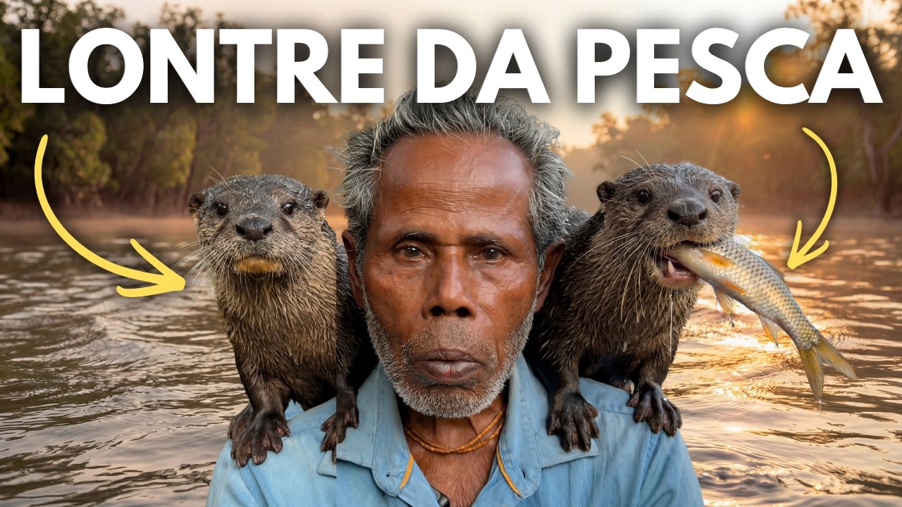 IN BANGLADESH per pescare con le LONTRE